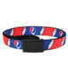 Grateful Dead Lightning Bolt Adjustable Web Belt Black
