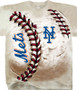 MLB New York Mets Hardball Tie-Dye T-Shirt Tee Liquid Blue