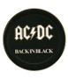 AC/DC Back In Black Round Stash Tin