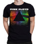 Pink Floyd Dark Side Silhouette Black Athletic T-Shirt Tee Liquid Blue