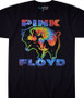 Pink Floyd Psychedelic Pig Black T-Shirt Tee Liquid Blue