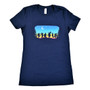 GD Moondance Navy Juniors Long Length T-Shirt