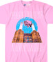 Pink Floyd Animals Pink T-Shirt Tee Liquid Blue