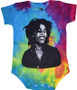 Bob Marley Smile Tie-Dye Onesie