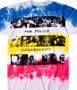 The Police Synchronicity Tie-Dye T-Shirt Tee Liquid Blue