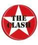 The Clash Star Logo Pin