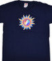 Grateful Dead GD Sunshine Lightning Navy Youth T-Shirt Tee