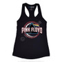 Pink Floyd Blue Prism Womens Black Racerback Tank Top T-Shirt Tee Liquid Blue