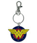 Wonder Woman Metal Keychain Liquid Blue