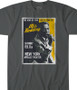 Otis Redding Apollo Theatre Grey Athletic T-Shirt Tee Liquid Blue