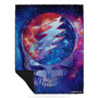 Cosmic Stealie Fleece Throw Blanket