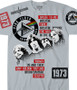 Pink Floyd Dark Side 1973 Grey T-Shirt Tee Liquid Blue