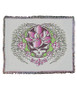 Grateful Dead GD Sugar Magnolia SYF Cream Woven Blanket