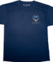Grateful Dead Egyptian Crew Navy T-Shirt Tee Liquid Blue