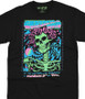 Grateful Dead Bertha Blacklight Black T-Shirt Tee Liquid Blue