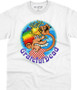 Grateful Dead Ice Cream Cone Kid White T-Shirt Tee Liquid Blue