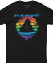 Pink Floyd Racing Around Black Athletic T-Shirt Tee Liquid Blue
