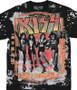 KISS Destroyer Havok Black T-Shirt Tee Liquid Blue