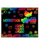 Woodstock 3 Days Tie-Dye Fleece Blanket