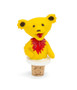 Grateful Dead Dancing Bear Yellow Bottle Stopper