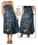 Grateful Dead Space Your Face Tie-Dye Skirt