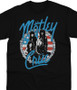 Motley Crue Vintage Girls Studs Black T-Shirt Tee