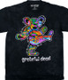 Grateful Dead Summer Of Love Bear Tie-Dye T-Shirt Tee Liquid Blue