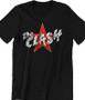 The Clash Star Logo Black T-Shirt Tee