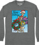 Grateful Dead Bertha Claus Long Sleeve T-Shirt Tee by Liquid Blue