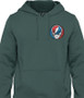 Grateful Dead Steal Your Face Underground Chest Hoodie by Liquid Blue