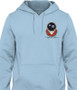 Grateful Dead Space Your Face Chest Hoodie by Liquid Blue