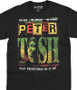 Peter Tosh Poster Black T-Shirt Tee Liquid Blue