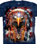 Native Patriot Eagle Classic Cotton T-Shirt by The Mountain