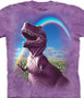 Happiest T-Rex Classic Cotton T-Shirt by The Mountain