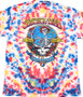Grateful Dead 60th Anniversary "60 Years So Far" Tie-Dye T-Shirt