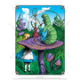 Alice In Wonderland Mini Sticker (FREE GIFT)