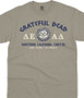 Grateful Dead Greek Theatre Sandstone Comfort Colors T-Shirt Tee Liquid Blue