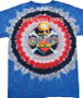 Grateful Dead Reckoning Tie-Dye T-Shirt Tee Liquid Blue