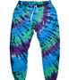Liquid Blue Celtic Mandala Comfort Colors Tie-Dye Sweatpants