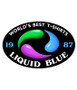 Liquid Blue Old Glory Sticker Liquid Blue