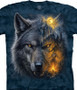 SpiritScape Werewolf Transformation Classic Cotton T-Shirt by The Mountain