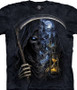 SpiritScape Grim Reaper Classic Cotton T-Shirt by The Mountain