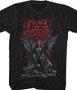 Ozzy Angel Wings Black T-Shirt
