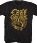 Ozzy Bark At The Moon Black T-Shirt