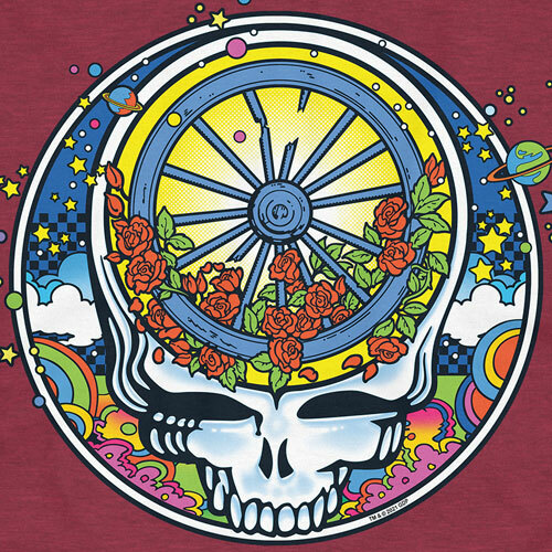 GRATEFUL DEAD SYF WHEEL & ROSES