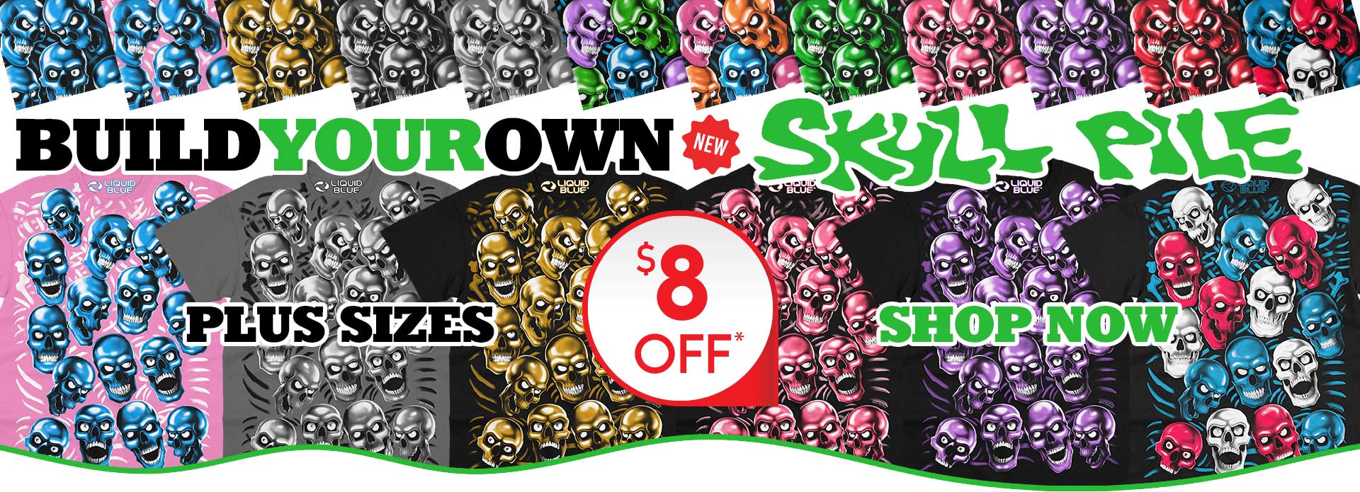 $8 OFF Build Your Own Skull Pile