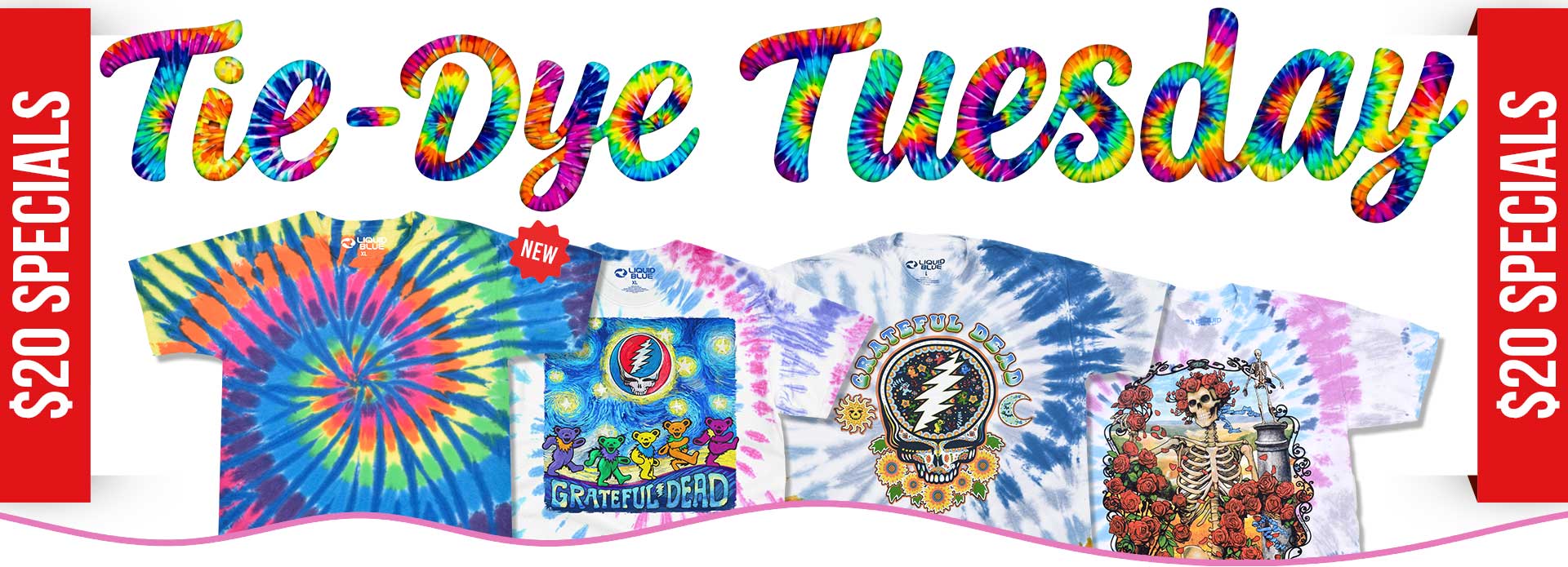 We&rsquo;re spiraling out of control... (Tie-Dye Tuesday is HERE!)