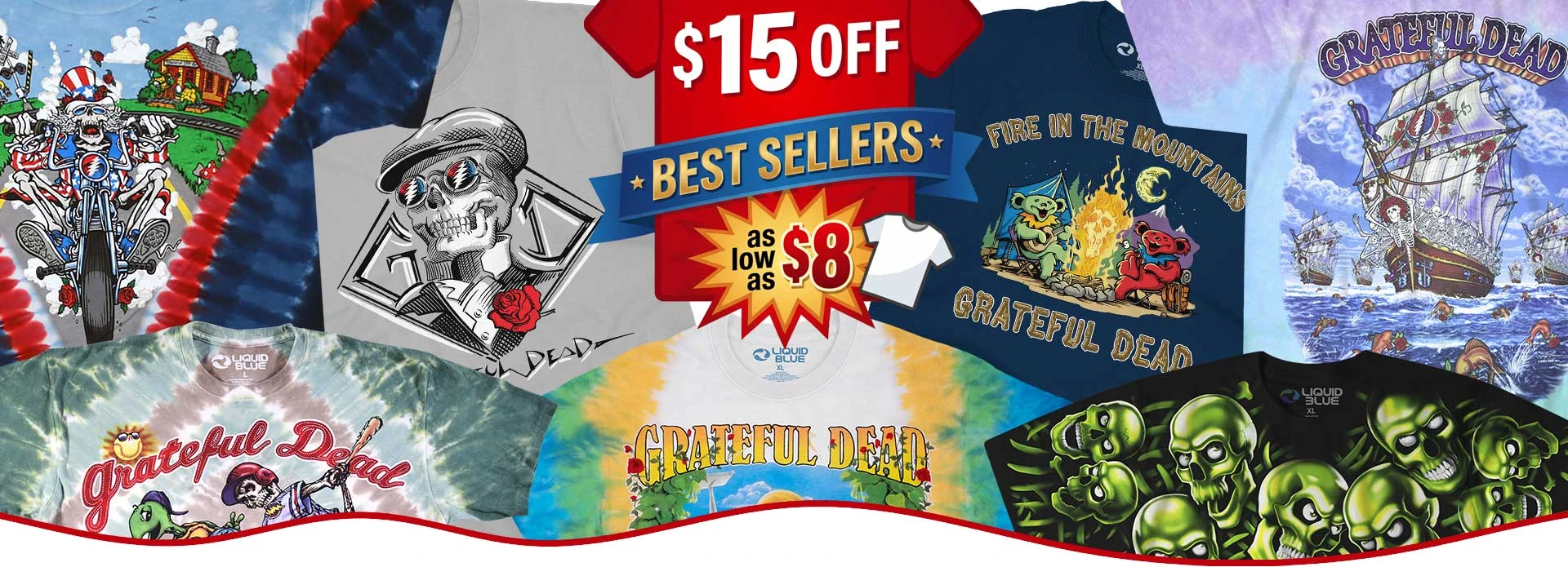 $15 OFF Best Sellers as low as $8