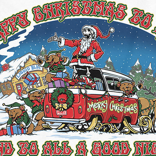 LIQUID BLUE HAPPY CHRISTMAS