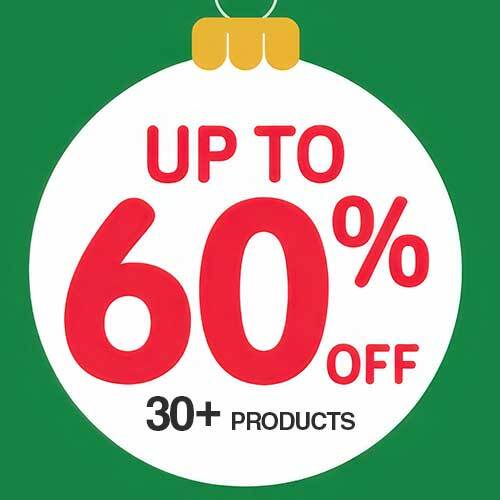 UP TO 60% OFF